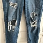 American Eagle  Mom Ripped Straight Jeans Blue Size 16 Photo 2
