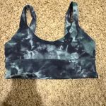 Lululemon Diamond Dye Silver Blue Tidewater Teal Graphite Grey Reversible Bra Photo 2