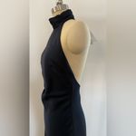 NWT Misha Evianna Halter Neck Satin Trumpet
Gown Navy Small‎ $467 Blue Photo 5