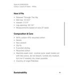 Levi's NEW Womens High Waisted Mom Shorts Cutoffs High Rise White, Blue Denim 24 Photo 5