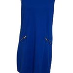 Banana Republic Blue Sleeveless Above the Knee A-Line Dress Size Small Photo 0