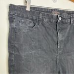 Jen 7 by 7 for all mankind skinny jeans black womens size 18 casual basic trendy Photo 1