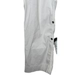 Old Navy Women's Pants Low Waist 2 Button Length Stretch Gauze White Size. 18 Photo 1