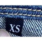 7 For All Mankind  Classic Jean Jacket Button Front Pockets Medium Blue Womens Si Photo 8