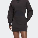 Adidas NWT Womens Badge Of Sport Dress Black Photo 3