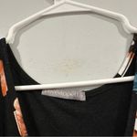 Loveappella  Black Flutter Faux Wrap Floral Maxi Dress 3X Photo 2