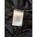 Jennifer Lopez Bodycon Midi Dress Black/Purple Floral Size 2 Zip Back Lined Photo 8