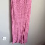 Free People NEW  beach Eleni Bodycon Midi Fallen Orchid Medium Photo 6