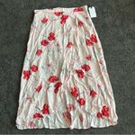 Leith 129.  floral printed faux wrap skirt Photo 5