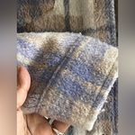 Avec Les Filles Relaxed Fit Plaid Shacket in lavender and beige Photo 8