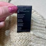 Urban Outfitters  BDG Mohair Cable Knit Crewneck Sweater Tan Beige Size Medium Photo 11