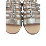 Dansko * Athena Sandals Womens 39 Silver Metallic Strappy Comfort Resort Travel Photo 15