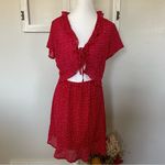 Polly Red Polka Dot Dress Size 6 Photo 1
