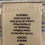 Free People  white with light blue stripes long sleeve button down Medium EUC Photo 13