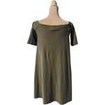 Derek Heart Green Off-Shoulder Top Sz S Photo 4