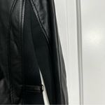 My Michelle My Michele Viscose Black Jacket (Faux Leather) Size Small Photo 2