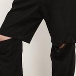 Storets  Berkley Splicing Pants and Shorts in One in Black Size S Photo 0