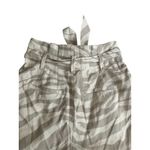ANINE BING Beige Tan Zebra Print High Waist Belted Shorts Size 36 / US 6 Photo 6