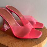 Amina Muaddi Lupita PVC Mules Size 8/8.5 Photo 1