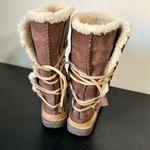 UGG  Australia ‘Catalina’ Sheepskin Lace Up Leather Boots 1634 Photo 5