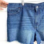 Old Navy  Womens Shorts High Rise Slouchy Straight Jean Denim Cut Off Size 22 Photo 3