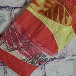 Coldwater Creek MESH COLORFUL ART TO WEAR BOHO LEAF NEON JACKET 1X Photo 4