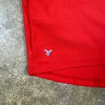 Old Navy ‎ Active Powersoft Crop Top Women’s Small Red White Trim V-Neck Go-Dry Photo 1