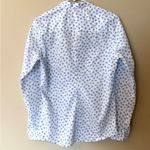 Frank & Eileen Like New  Barry Button Down Top Signature Crinkle Hearts Large Photo 7