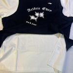 Aelfric Eden Punk Emo Goth Preppy Oversized Distressed T Shirt Vest XS NWT Photo 7