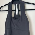 Lululemon Black Scoop Neck Tank sz 8 Photo 2