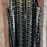 Jack by BB Dakota ‎ Black And Gold Sequin Dress Size Small Photo 0