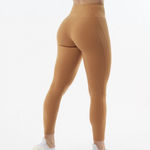 Alphalete  Women’s Small Chestnut Pulse Surge Full Length Leggings  Photo 1