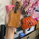 Authentic Vachetta Luggage Tag & Pumpkin 2 Photo 3