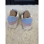 Shu Shop Platform Sneakers Size 10 Leather Suede Colorblock Chunky Casual White Photo 3