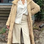 Ellen Tracy Camel Pillow Cowat SMALL Puffer Warm Quilted Trench Designer $296 Photo 9