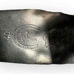 Marciante and Co Leather Booties Back Metallic Glitter Size 40 Black Photo 5