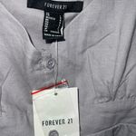 Forever 21 NWT  Grey/Purple Spaghetti Strap Babydoll Dress Size Large Photo 3