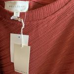 MELLODAY  Womens Rose Soft Asymmetrical Rib Stretch Pullover Sweater Plus Size 3X Photo 3