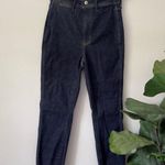 Everlane The Way High Skinny Jean Organic Cotton Dark Wash Pockets Button Zip 27 Photo 9