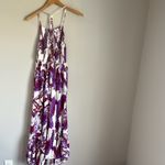 Free People NEW Heat Wave Tropical Printed Maxi Slip Dress Small Photo 3