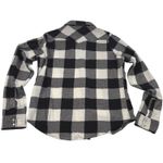 Wrangler  Plaid Brushed Flannel Pearl Snap Button Shirt Womens Size Small Buffalo Photo 2
