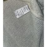 Lush Clothing Lush Cream Cold Shoulder Sweater Dress Small Distressed Photo 2