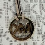 Michael Kors  Morgan Medium Logo Tote Bag Vanilla Acorn Gold Hardware MK Photo 2