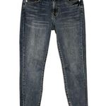 7 For All Mankind B(air) Ankle Skinny Fringe Hem, Sz 30 Photo 0