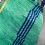 Boho Sari Gypsy reversible floral wrap skirt dress OSFM Green Size undefined Photo 6