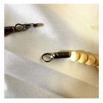 wood and bone elephant multi strand necklace Brown Photo 6