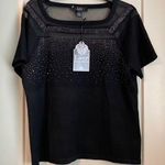 NWT Pullover short sleeve sweater Size XL Photo 0