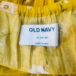 Old Navy Teen Girls 14/16 Floral Maxi Dress Y2K Cottage Farmhouse Milkmaid Boho Yellow Photo 3