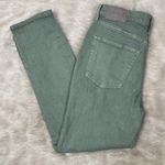 Everlane  The Original Cheeky Cropped‎ Green Straight Leg Denim Jeans Size 27 Photo 3