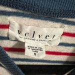 Velvet Tees Velvet Multicolor Striped Tee Photo 2